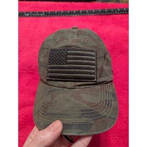 '47 Brand OHT Operation Hat Trick Camo American Flag Hat Veterans United Cleanup